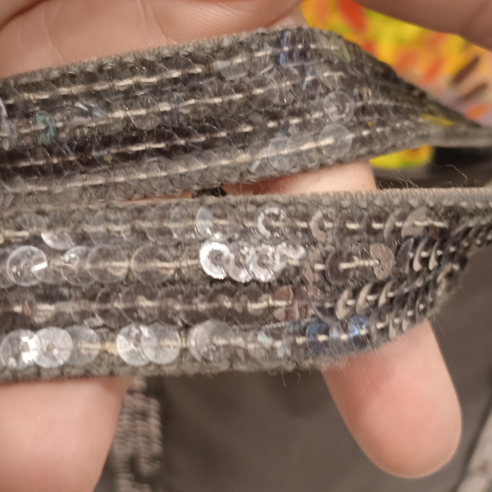 Vanessa Bruno Sequin Tote Bag. - Picture 7 of 15